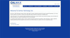 Desktop Screenshot of calmaxtechnology.com